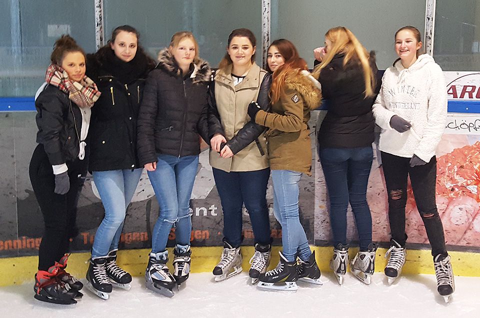 Eisbahn statt Mathe