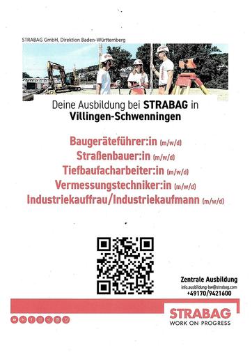 Ausbildung STRABAG Baugeräteführung, Straßenbau und vieles mehr!