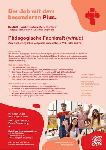 Pädagogische Fachkraft Mariengarten Triberg