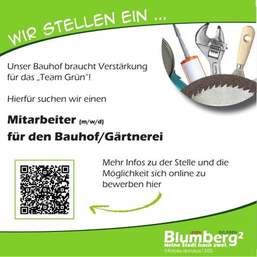Mitarbeiter Bauhof/Gärtnerei - Stadt Blumberg