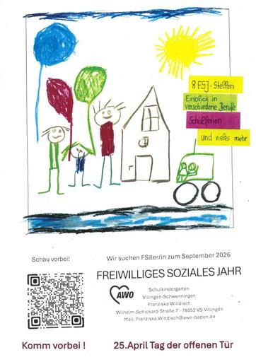 FSJ AWO Schulkindergarten Villingen-Schwenningen 26/27